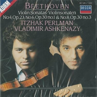 Perlman Itzhak, Ashkenazy Vladimir - Violin Sonatas No. 4 Op. 23, No. 6 Op. 30 - Foto 1 di 1