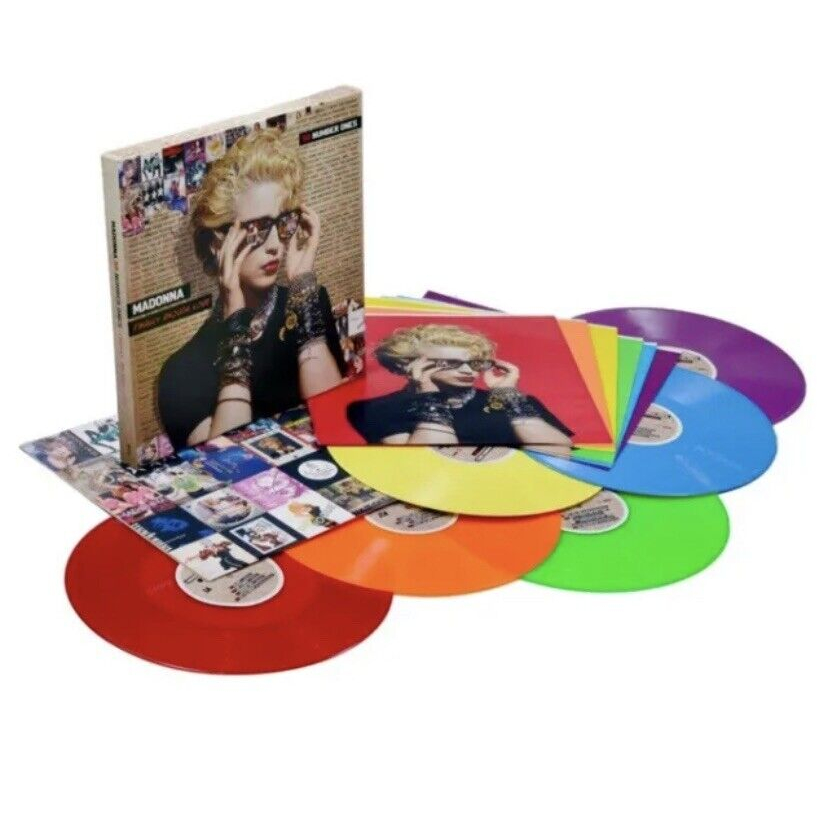 Madonna - Finally Enough Love: The Rainbow Coloured Vinyl Edition - Foto 1 di 1