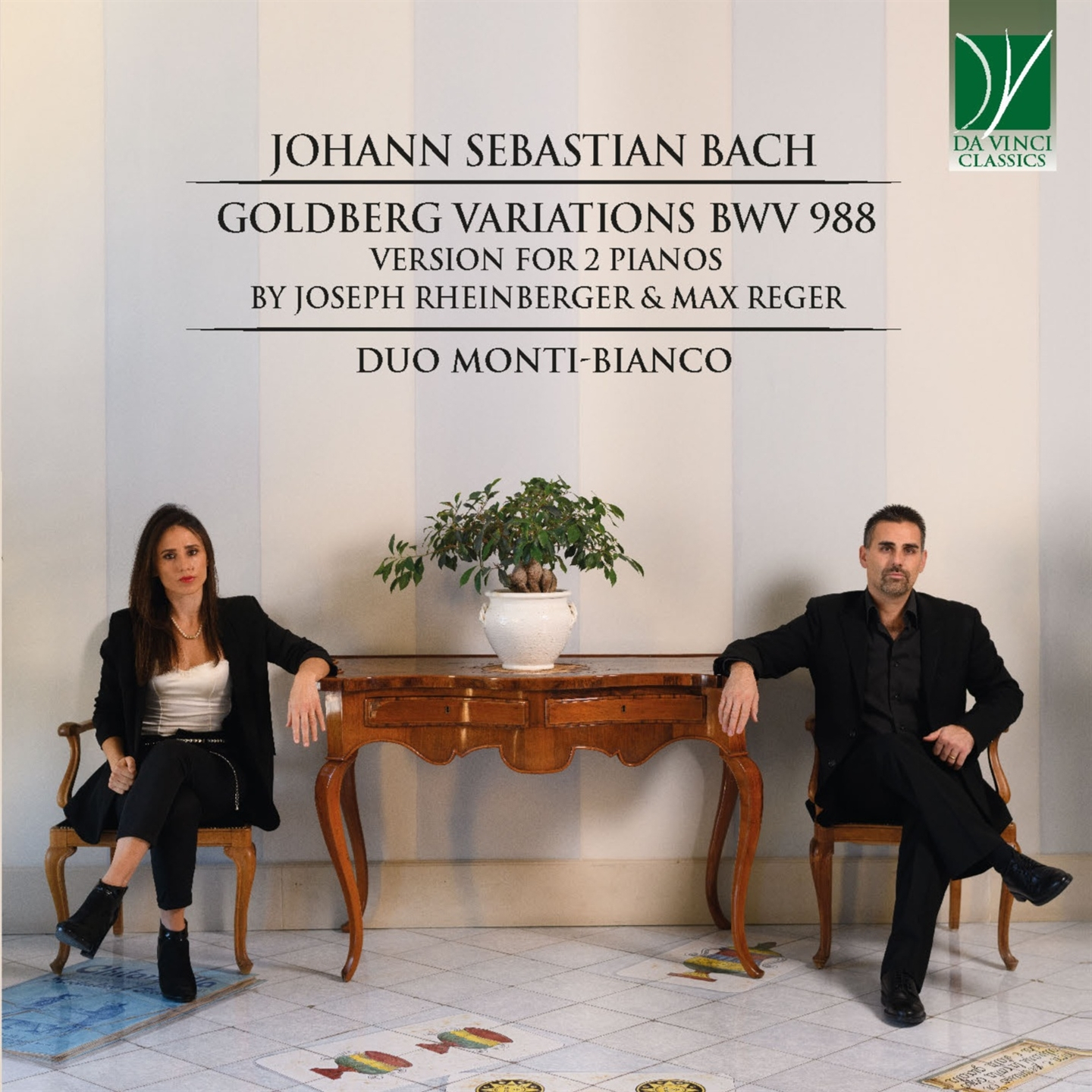 Duo Monti - Bianco - Bach: Goldberg Variations Bw 988, Version For 2 Pianos - Zdjęcie 1 z 1